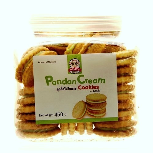 Biscotti frollini con crema al Pandano - Dolly's 450g.