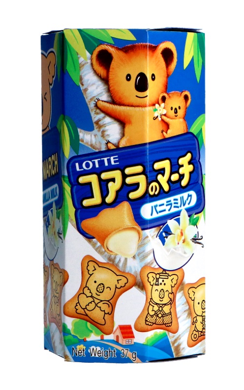 Biscottini Koala's March ripieni gusto vaniglia - Lotte 37g.
