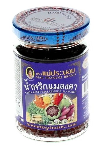 Pasta di chilli con aroma di Maengda - Mae Pranom 228g.