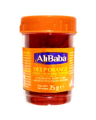 Colorante alimentare arancione - AlÃ¬ BabÃ  25g.