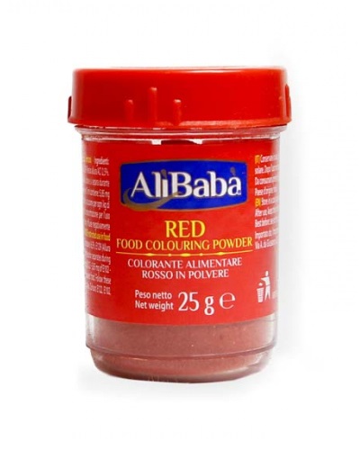 Colorante alimentare rosso - AlÃ¬ BabÃ  25g.
