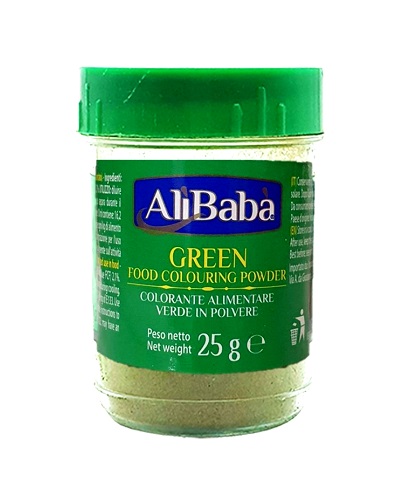 Colorante alimentare verde - AlÃ¬ BabÃ  25g.