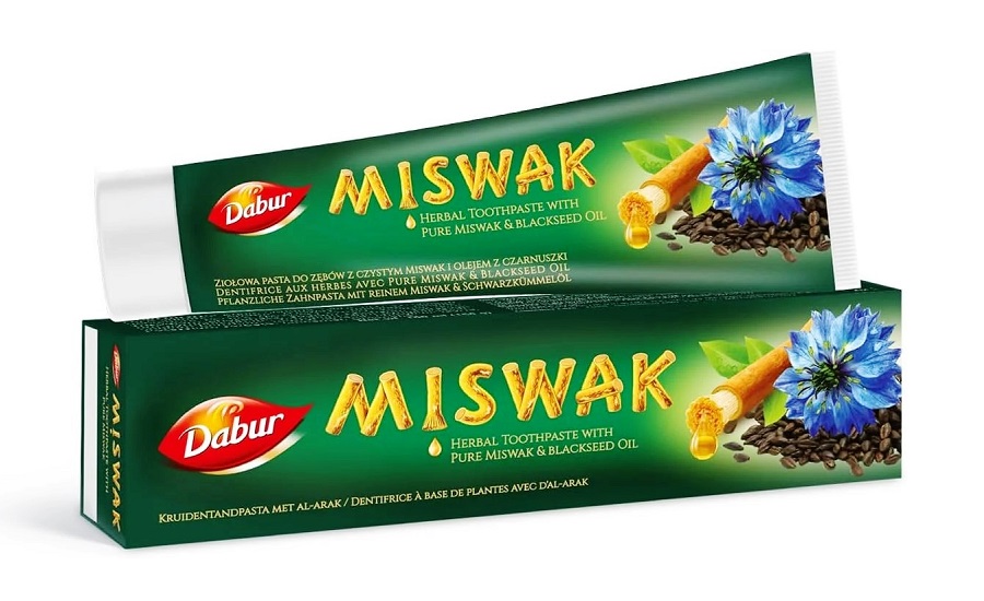 Dentifricio con Miswak e Nigella - Dabur 100ml.