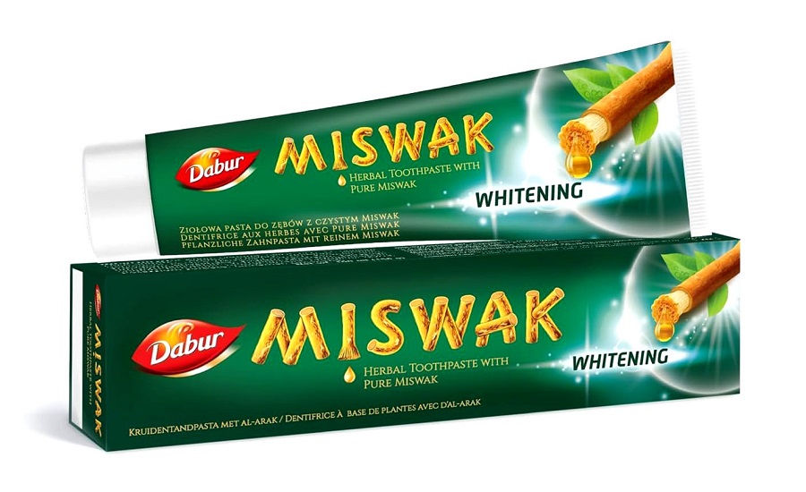 Dentifricio con Miswak ed effetto sbiancante - Dabur 100ml.