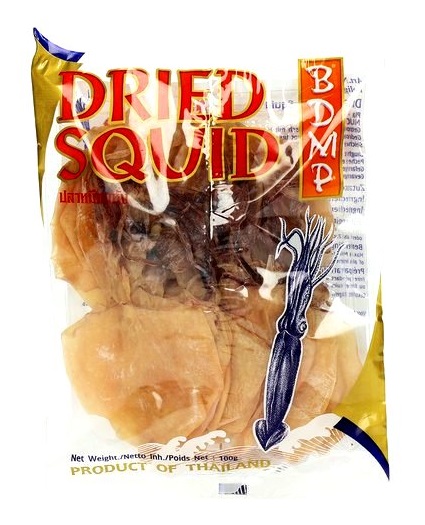 Calamari senza pelle essiccati - BDMP 100g.