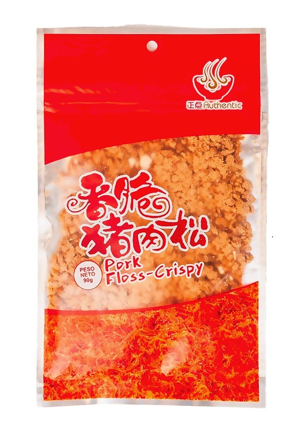 Fibra di carne di maiale gusto Crispy - Authentic 90g.