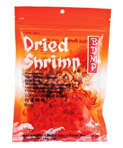 Gamberetti piccoli essiccati - BDMP 100g.