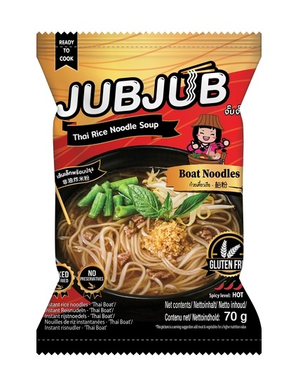 Instant noodles di riso non fritti gusto Thai Boat - JUB JUB 70g