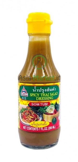 Condimento per insalata di papaya Som-Tum Thai - Por Kwan 200ml.