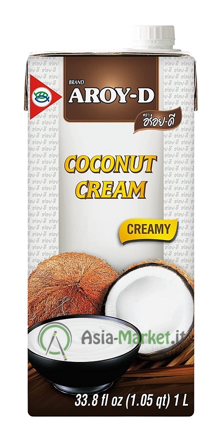 Crema di cocco UHT - Aroy-D 1l. - €4.75 : , L'Asia