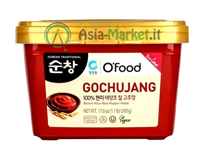 Gochu Jang pasta di peperoncino coreana - O'Food 500 g. - €4.95 :  , L'Asia sotto casa!