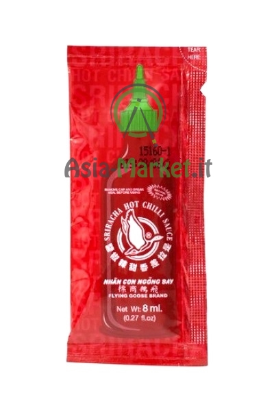 Salsa Sriracha hot in bustina monodose - Flying Goose 8ml. - €0.19 :  , L'Asia sotto casa!