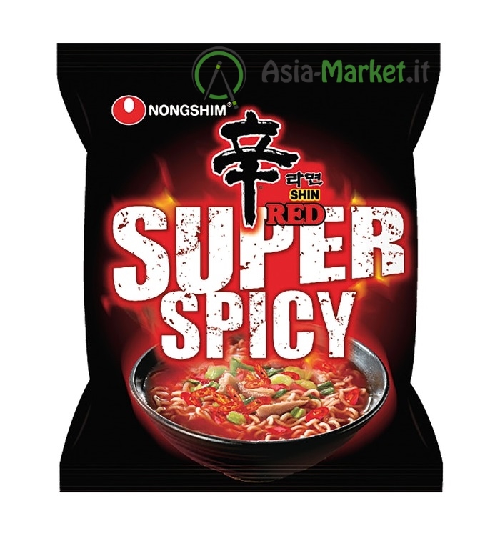 Zuppa di noodles istantanea ShinRed Super Spicy -Nong Shim 120g