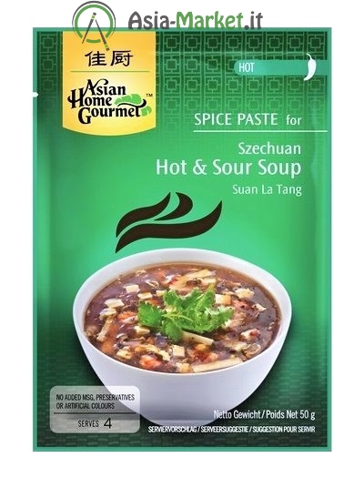 Preparato per zuppa agropiccante di Sichuan - A.H.G. 50g.