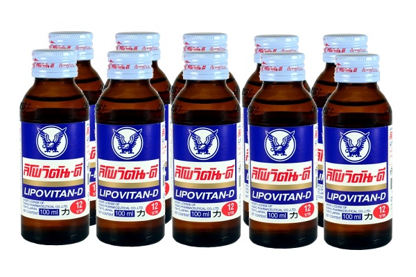 Lipovitan-D energy drink - 100 ml. - Confezione da 10 bottiglie