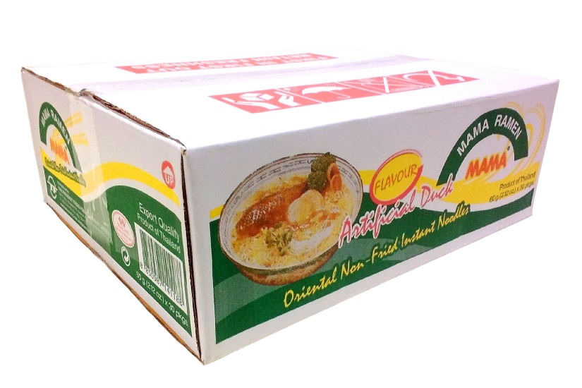 Mama ramen gusto anatra - scatola da 30 bustine