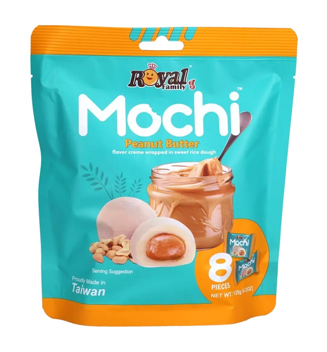 Dolce giapponese Mochi al burro di arachidi - Royal Family 120g.