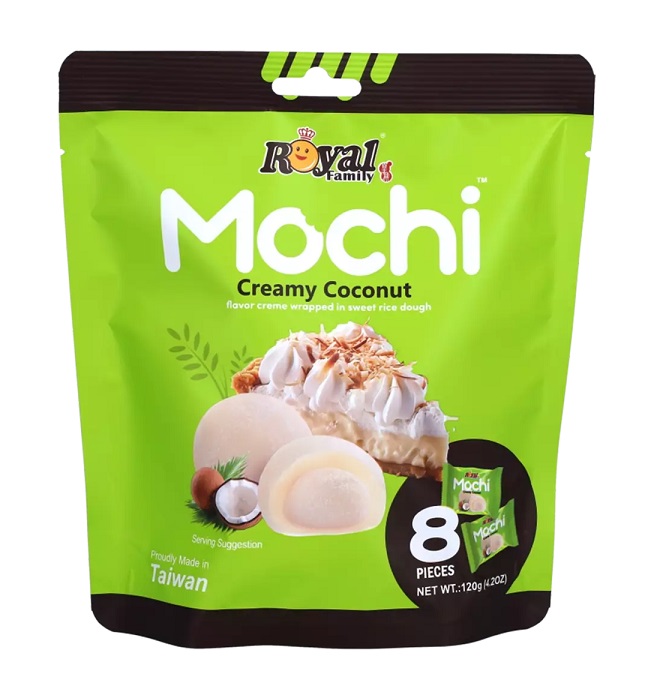 Dolce giapponese Mochi al cocco - Royal Family 120g.