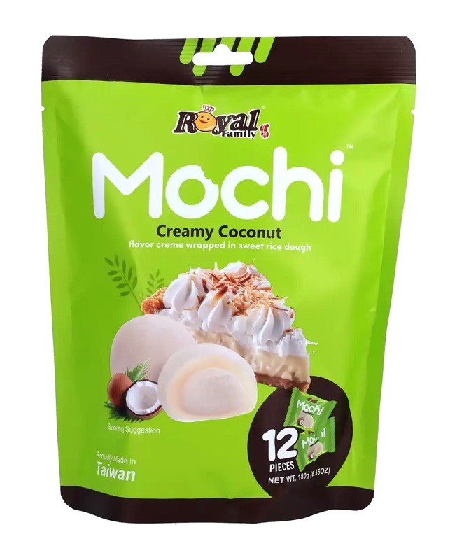 Dolce giapponese Mochi al cocco - Royal Family 180g.