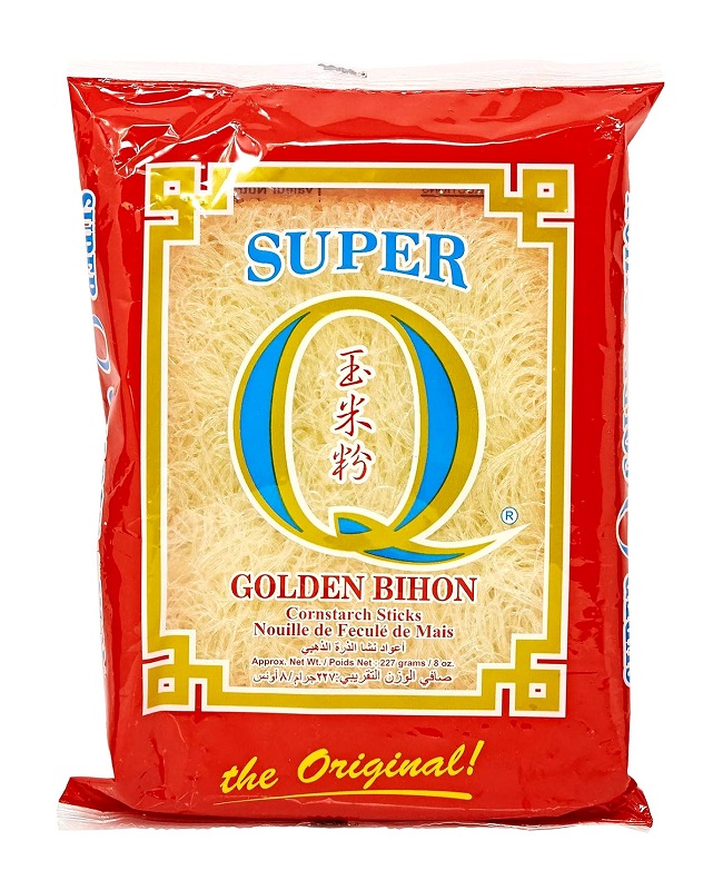 Noodles filippini di amido di mais Pancit Bihon - Super Q 227g.