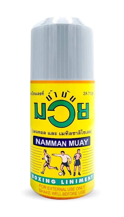Olio Thai per massaggi o Muay Thai Boxe e MMA -Namman Muay 120ml