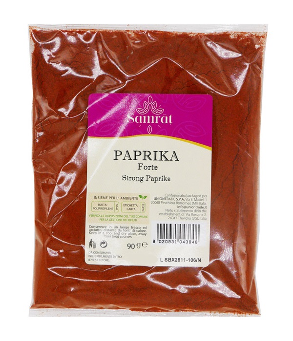 Paprica forte in polvere - Samrat 90g.