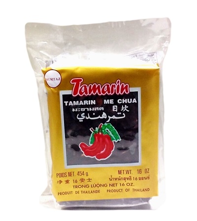 Polpa di Tamarindo pura senza semi - Mumtaz 454g.