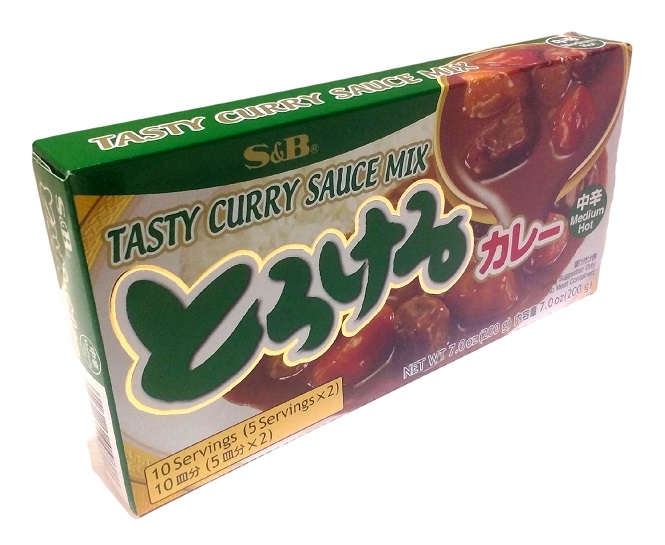 Curry Giapponese Gusto Delicato S&B 200 g : : Alimentari e cura  della casa