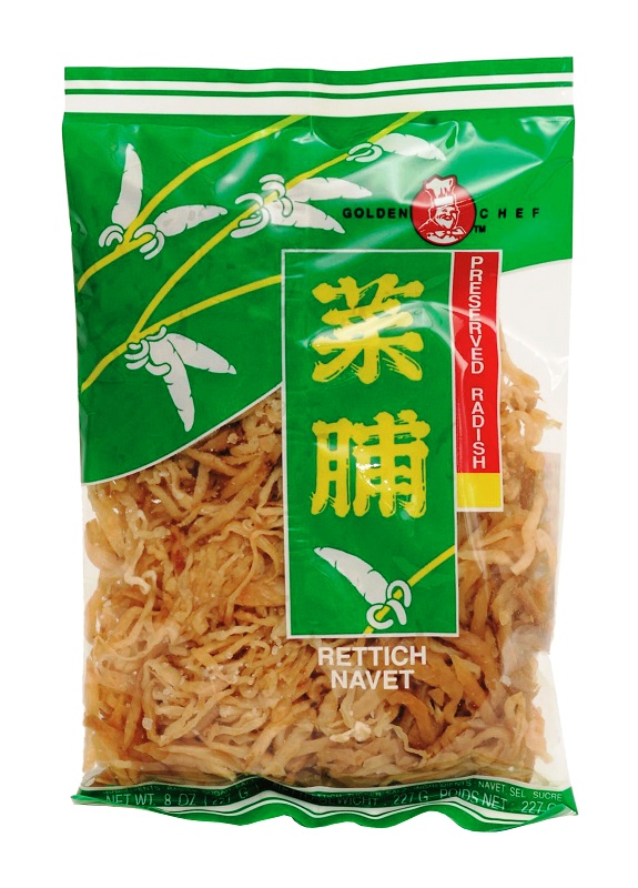 Ravanelli a strisce salati conservati - Golden Chef 227g.