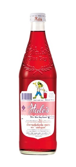 Sciroppo Hale's Blue Boy gusto Rosa - 710 ml.