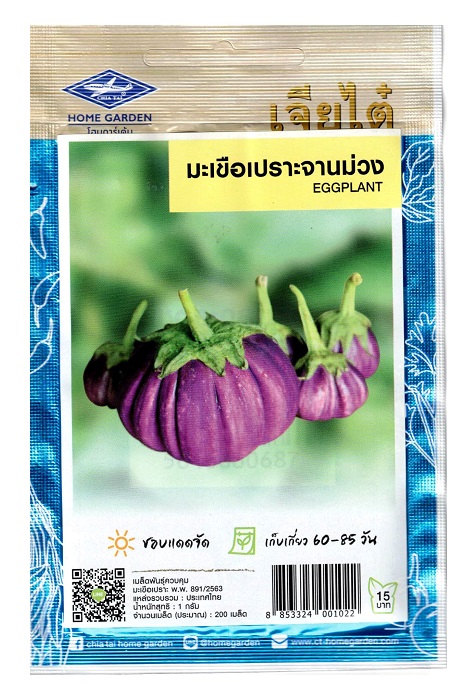 Semi di Melanzana viola thai - Chia Tai