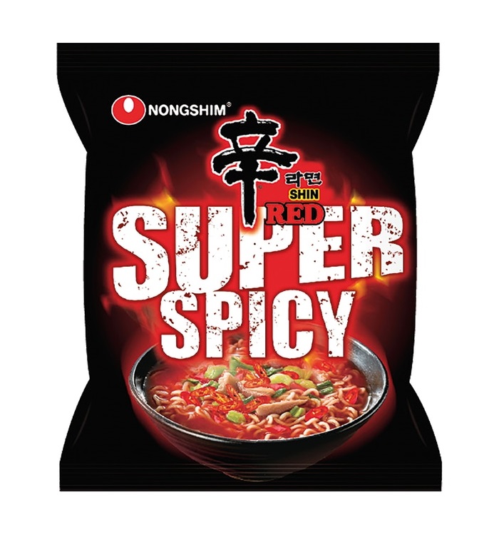 Zuppa di noodles istantanea ShinRed Super Spicy -Nong Shim 120g. - €1.99 :  , L'Asia sotto casa!