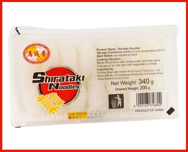 Shirataki di Konjac formato MATASSINE - City Aroma 200 g.
