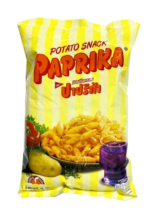 Snack di patatine gusto Paprika - Useful Food 48g.