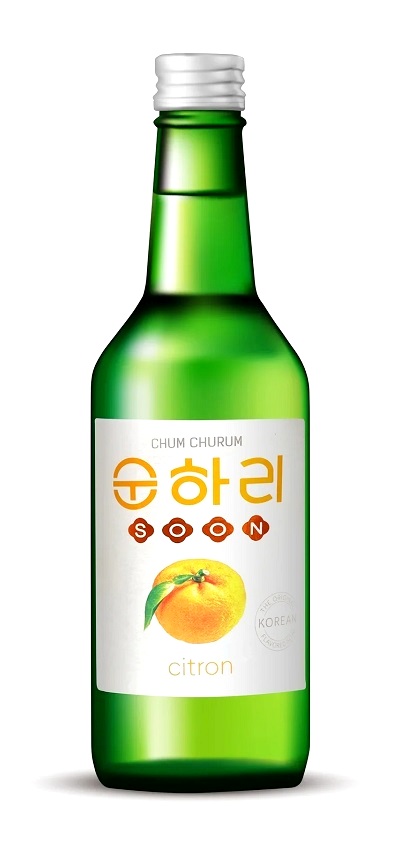 Soju coreano gusto Agrumi - Chum Churum 350ml.