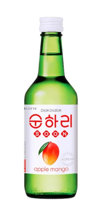 Soju coreano gusto Mango - Chum Churum 350ml.