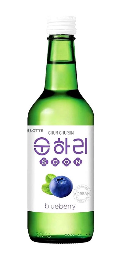 Soju coreano gusto Mirtillo - Chum Churum 350ml.