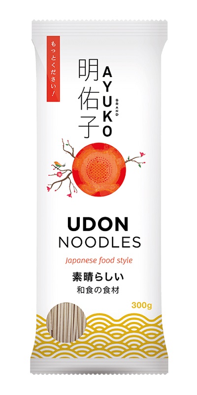 Udon noodles giapponesi secchi - Ayuko 300g.