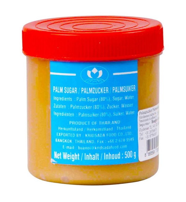 Zucchero di palma in barattolo - Lotus 500 g.